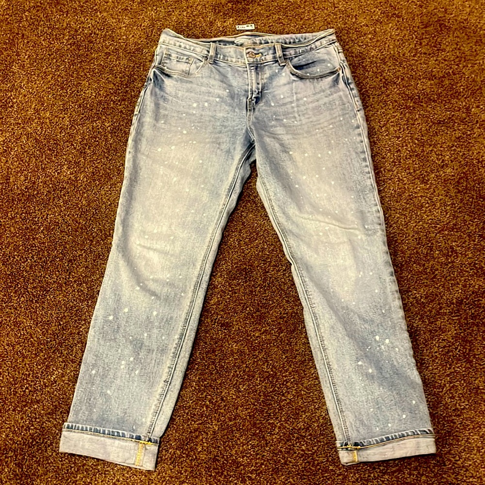 Old Navy Light Wash Blue Boyfriend Jeans